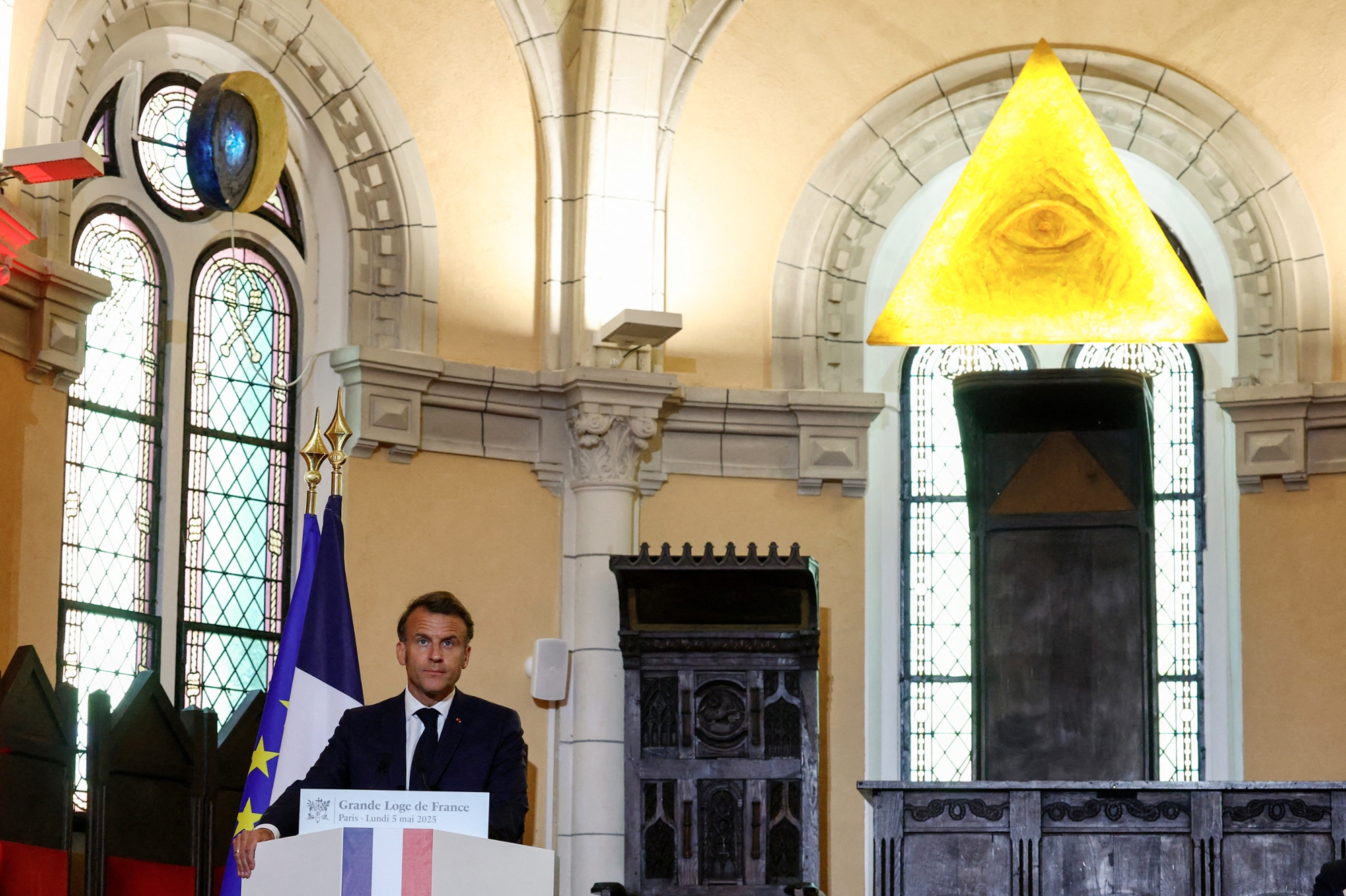 Emmanuel Macron et la Franc-Maçonnerie: Un Discours Controversé sur Laïcité