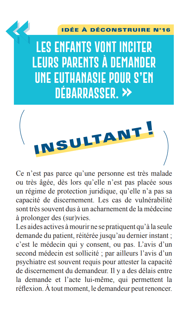 Contre la loi sur l’euthanasie : voici les arguments des opposants