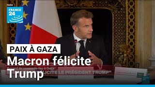 Trump se moque de la discrétion d’Emmanuel Macron à Gaza
